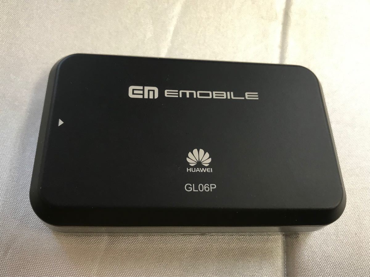 SIMフリー Pocket WiFi LTE GL06P シルハー 美品