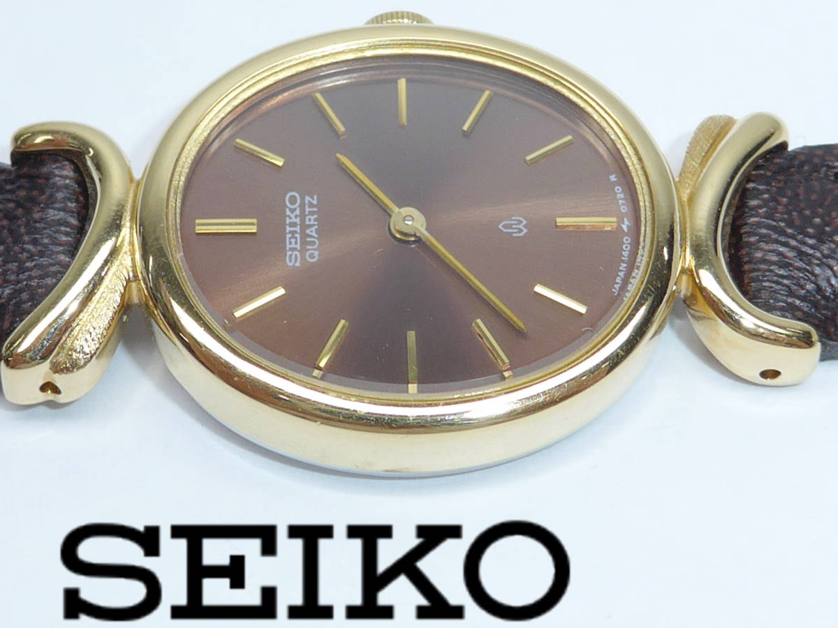 SEIKO　オーバル文字盤　　動作デッドストック品 _画像4