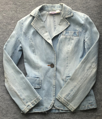  cleaning settled *JILLSTUART Jill Stuart * damage Denim jacket 