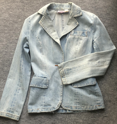  cleaning settled *JILLSTUART Jill Stuart * damage Denim jacket 