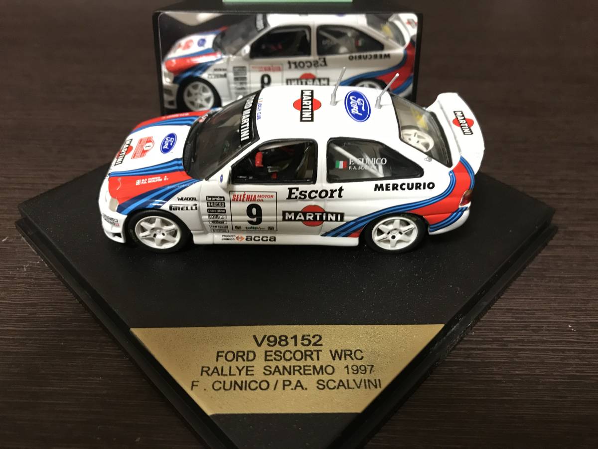 1/43 VITESSE [MARTINI] Ford *e skirt WRC #9 F.k Nico collection Rally * sun remo1997