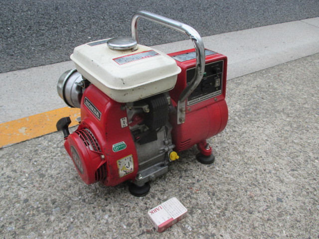 p822☆HONDA 発電機 E800 50hz p822☆HONDA 発電機 E800 50hz