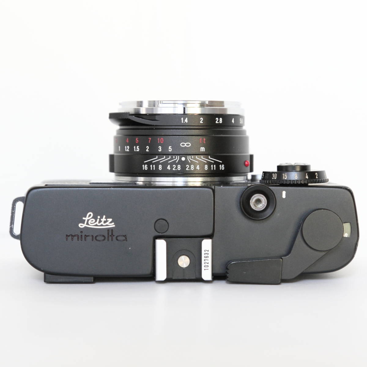 【極美品】LEITZ minolta CL Voigtlander フォクトレンダー 40mm 1.4 ライツ ミノルタ ライカ Leica 純正ストラップ レンズフード_画像5