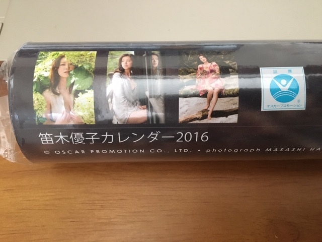 笛木優子　カレンダー　2015年　2016年①　2016年②　3個_2016年①