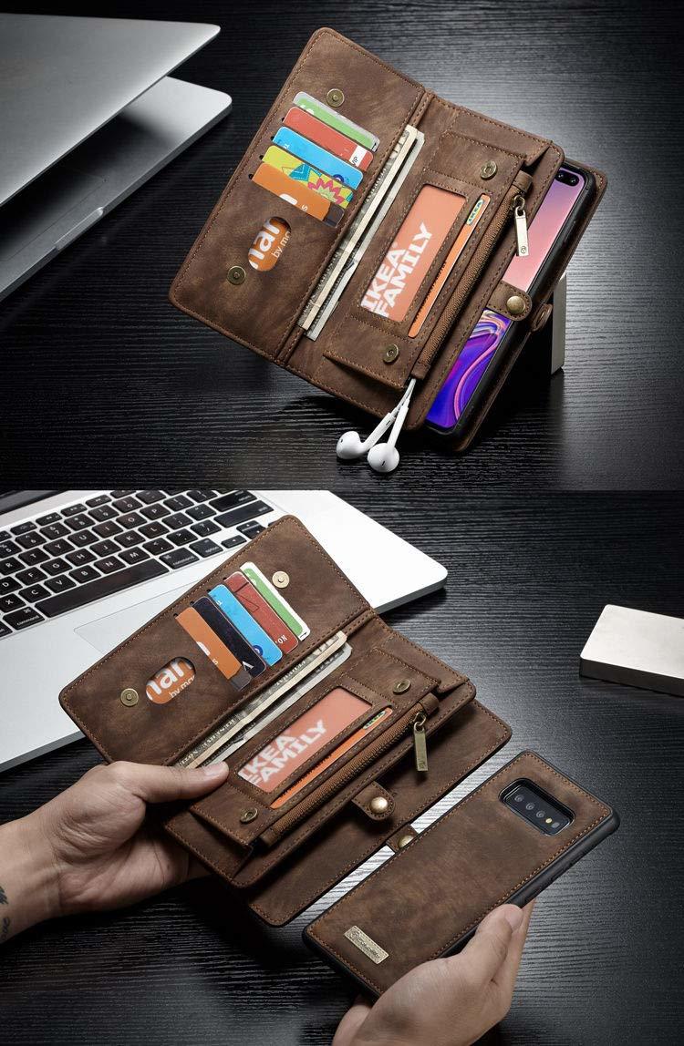 Galaxy S10+ レザーケース ギャラクシー s10+ ケース SCV42 SC-04L 手帳型 お財布付き カード収納 カバー