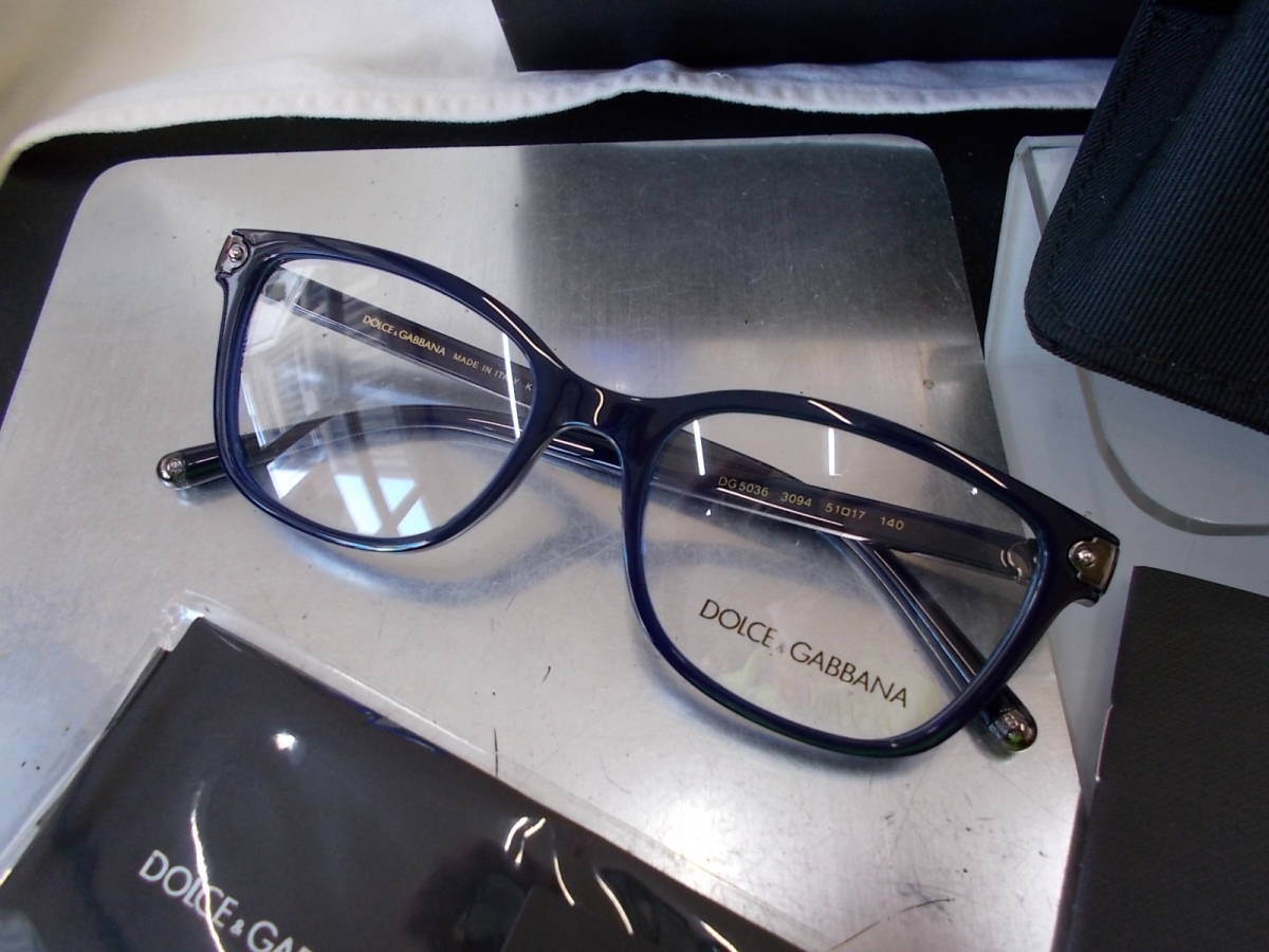 Dolce&Gabbana ウェリントン 眼鏡フレーム DG5036-3094 お洒落