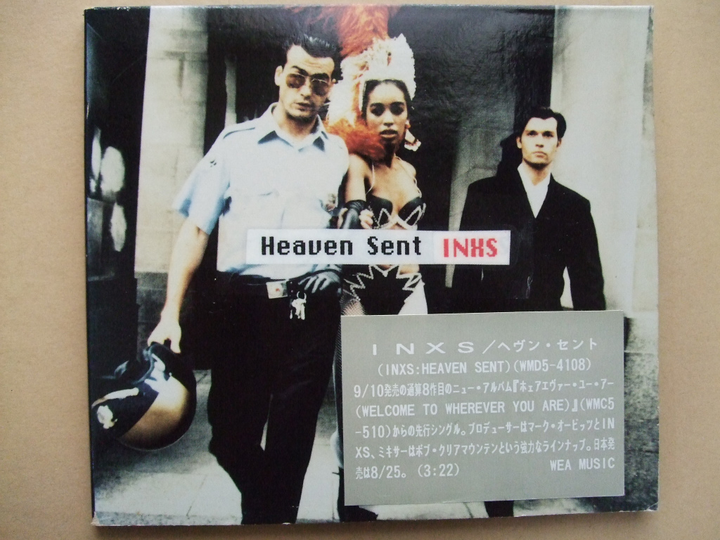 ★INXS / Heaven Sent★US盤　シングルCD 【美品】インエクセス / ヘブン・セント_画像1