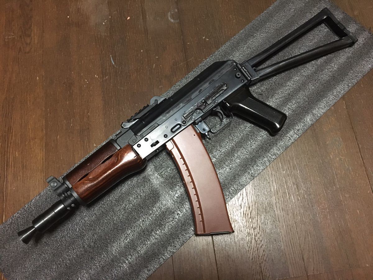 ヤフオク! - BOLT AKS74U BRSS HAMMER マガジン8本付き メタ