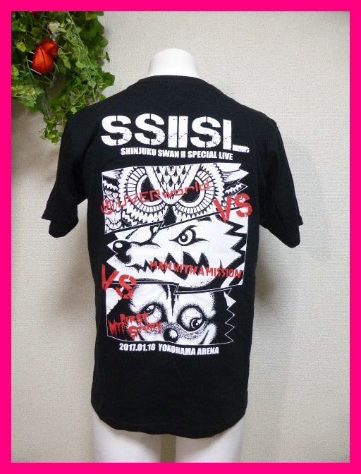 送料無料【美品】新宿スワン2 SSⅡSL 対バンTシャツSM 当日のみ 送料無料【美品】新宿スワン2 SSⅡSL 対バンTシャツSM 当日のみ