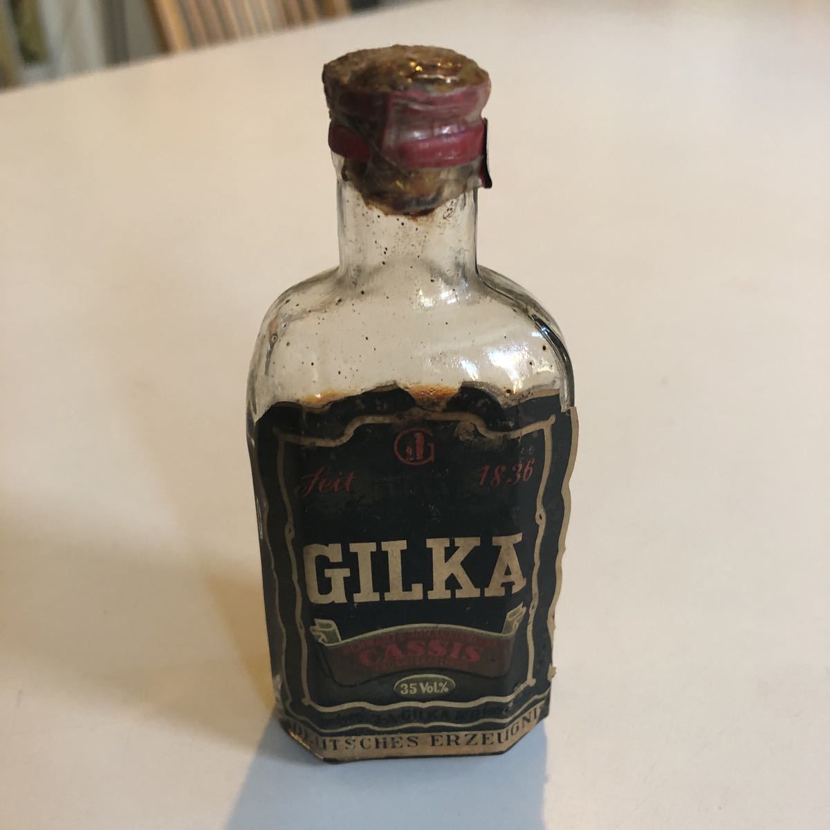  liqueur GILKA Old Mini bottle old sake 