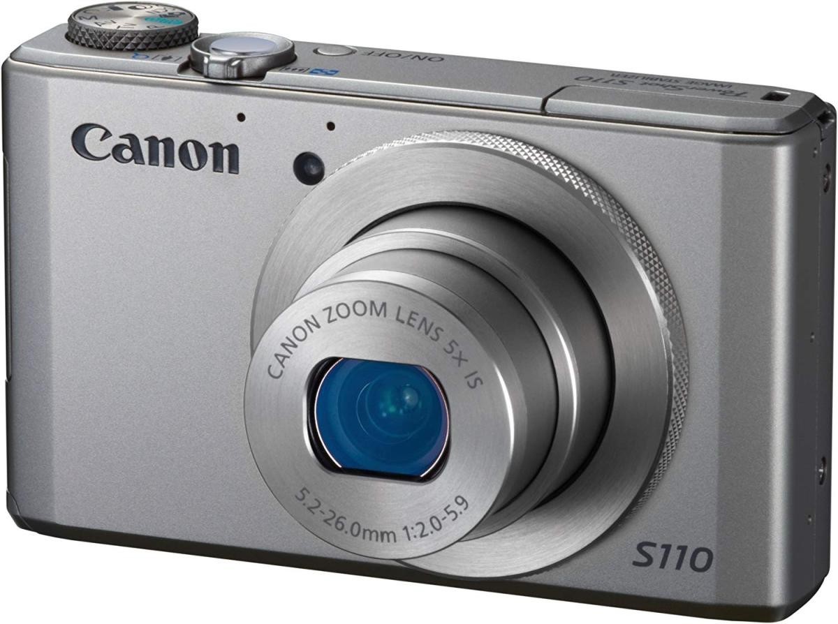 美品 CANON Power Shot S110 シルバー コンデジ パワーショット