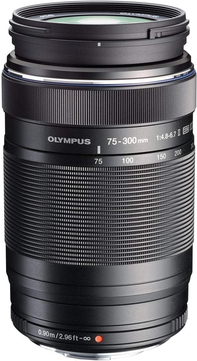 中古 美品 OLYMPUS M.ZUIKO DIGITAL ED 75-300mm F4.8-6.7 II レンズ オリンパス カメラ 交換レンズ