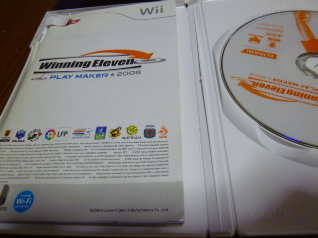 J17【送料無料】Wii　ソフト　セット　ウイニングイレブン　2008　2011　2013　FIFA 09 ALL-PLAY（クリーニング 動作確認済）まとめ