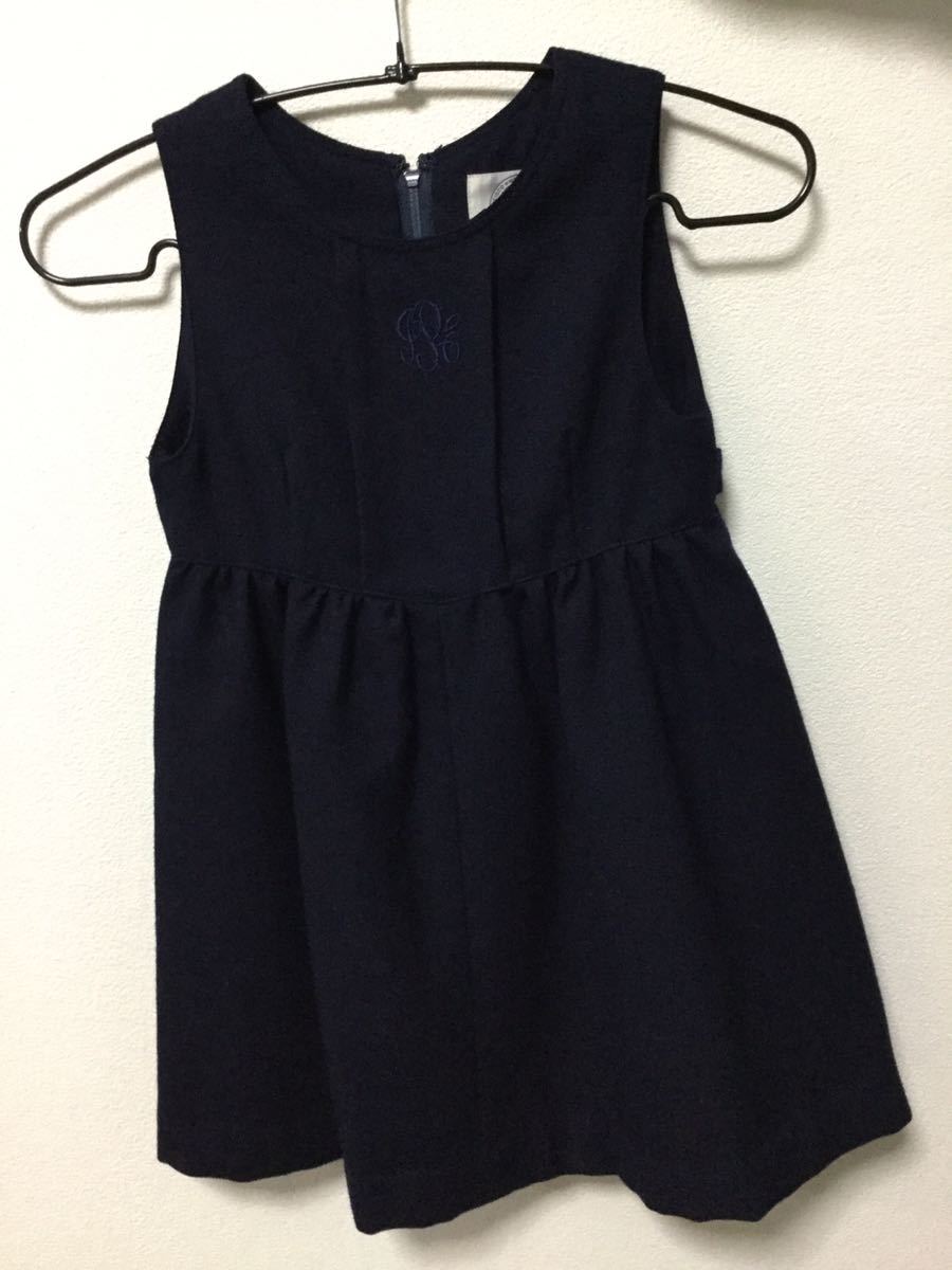 JPRESS ジャンバースカート　紺色_画像1