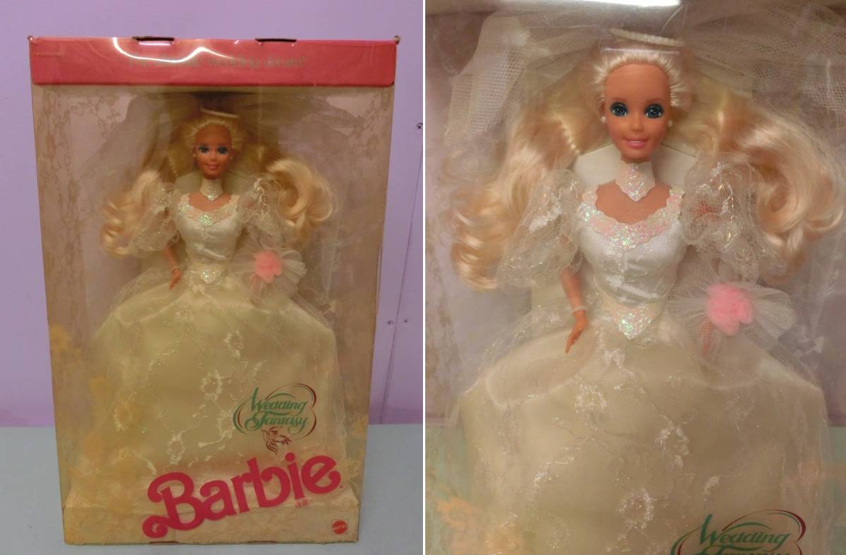  Barbie 1989 year wedding fantasy bride b ride wedding doll Mattel Vintage *Barbie MATTEL 90s 80s Vintage fancy 