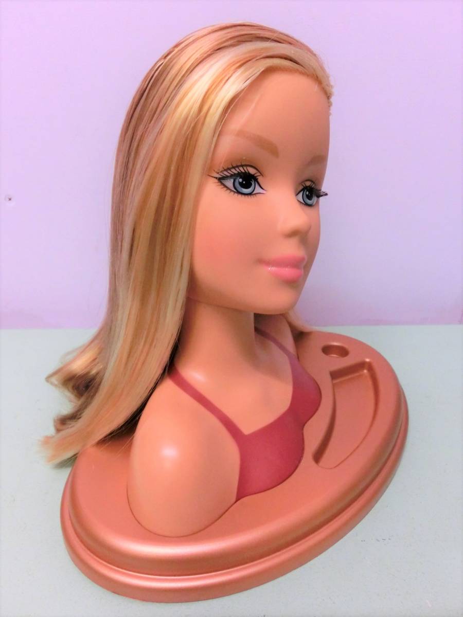 バービー 2004年 スタイリングヘッド まつげ ビンテージ 顔 人形 25cm