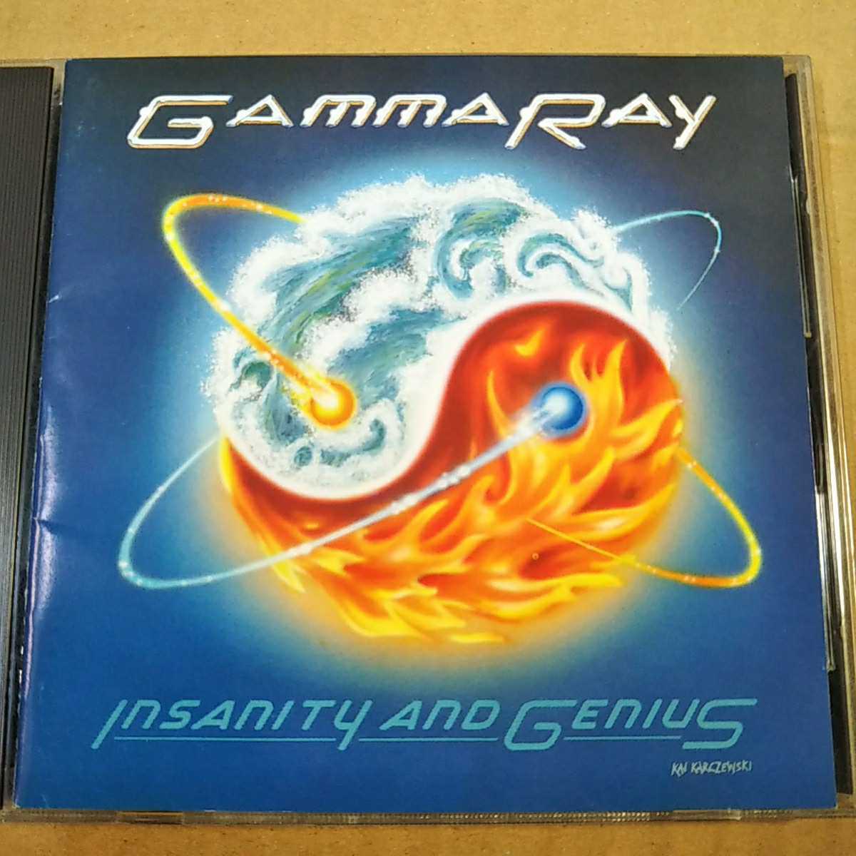 中古CD GAMMA RAY / ガンマ・レイ『INSANITY AND GENIUS』国内盤/帯無し VICP-5267【1427】