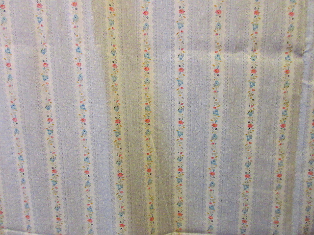  Vintage 70*s*SCHWARTZ LIEBMAN TEXTILES, INC. цветок общий рисунок ткань size 218.5cm×111cm*201026s9-fbr ткань ткань ручная работа 