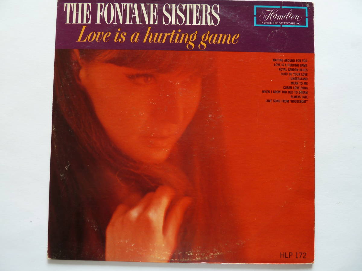 ◎★VOCAL■フォンテーン・シスターズ / FONTANE SISTERS■LOVE IS A HURTING GAME_画像1