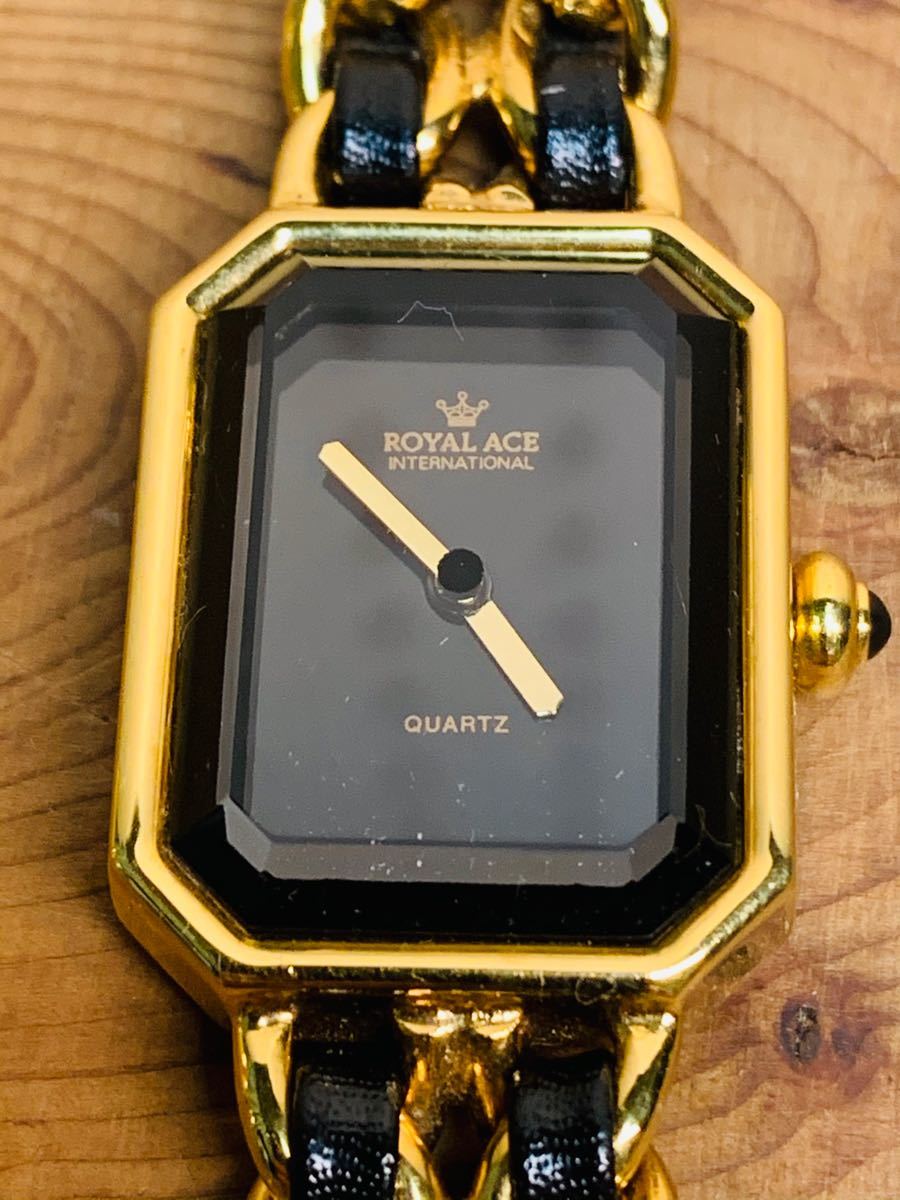 新品☆ROYAL ACE ロイヤルエース クォーツ腕時計 ケリーウォッチ-