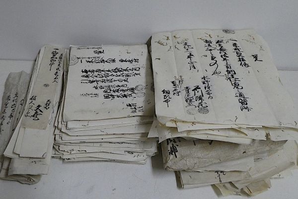 江戸期中心 静岡県 米切手 資料他 大量まとめて◇古文書教室 資料 和紙