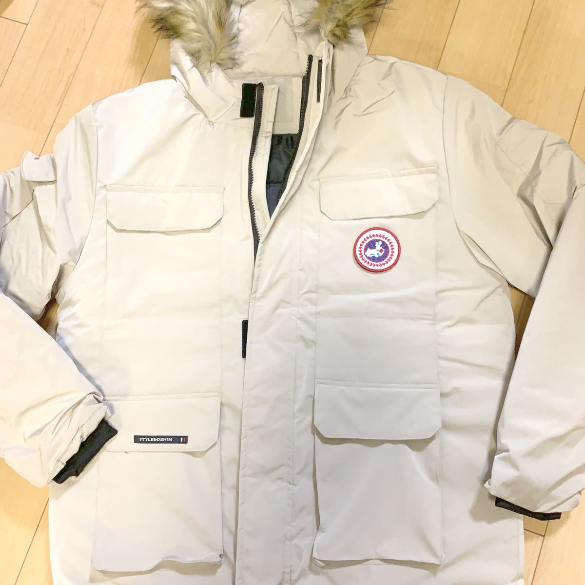 新品ダウン中綿ハーフコート ベージュ L STYLE&DENIM|Yahoo 新品ダウン中綿ハーフコート ベージュ L STYLE&DENIM|Yahoo