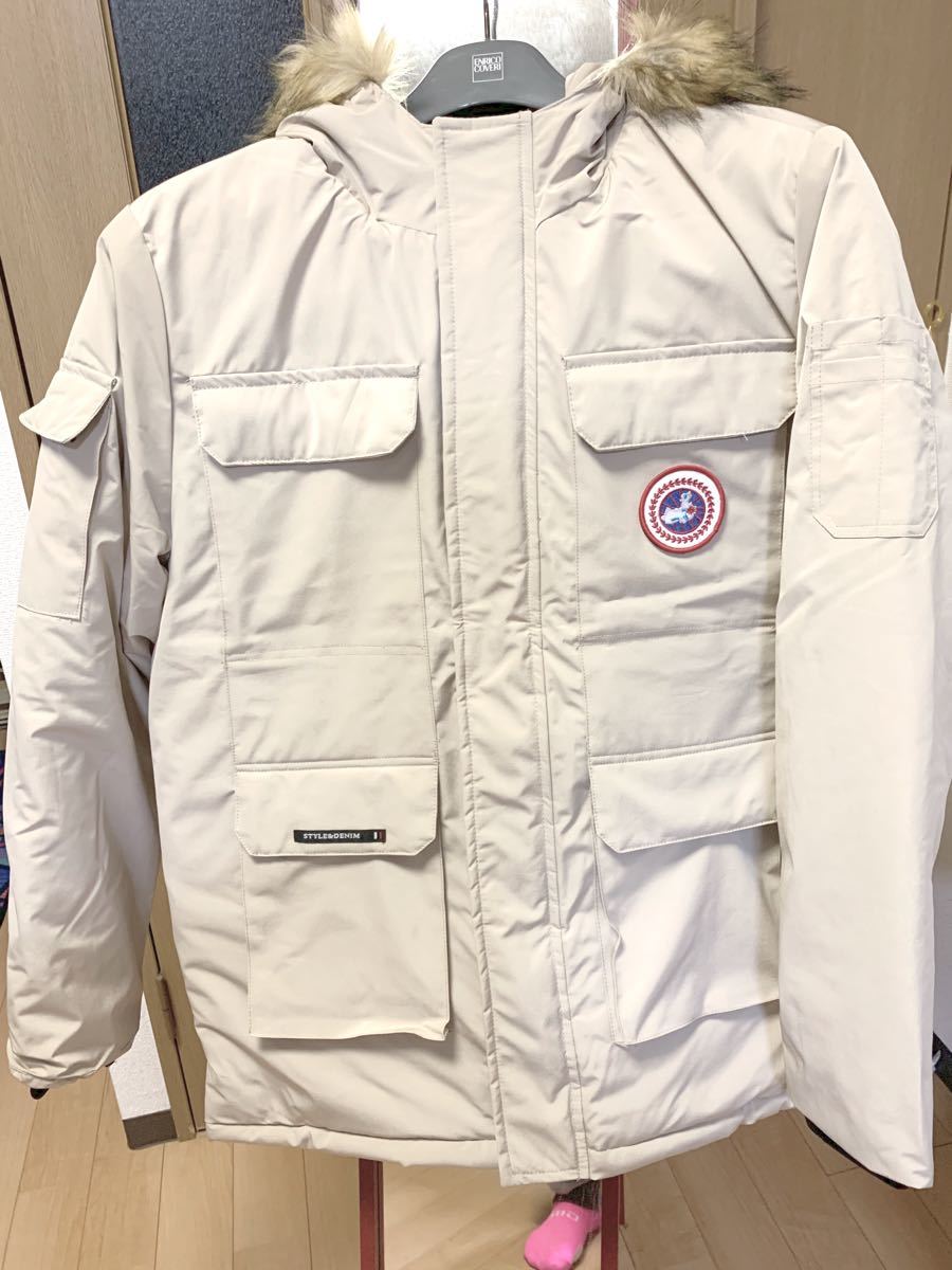 新品ダウン中綿ハーフコート ベージュ L STYLE&DENIM|Yahoo 新品ダウン中綿ハーフコート ベージュ L STYLE&DENIM|Yahoo