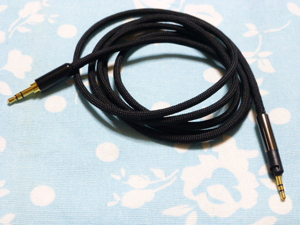 SENNHEISER HD598 HD558 HD518 ultrasone signature Pro 用ケーブル ロック機構付 MOGAMI 2944 3.5mm3極 ステレオミニ iPod iPhone スマホ