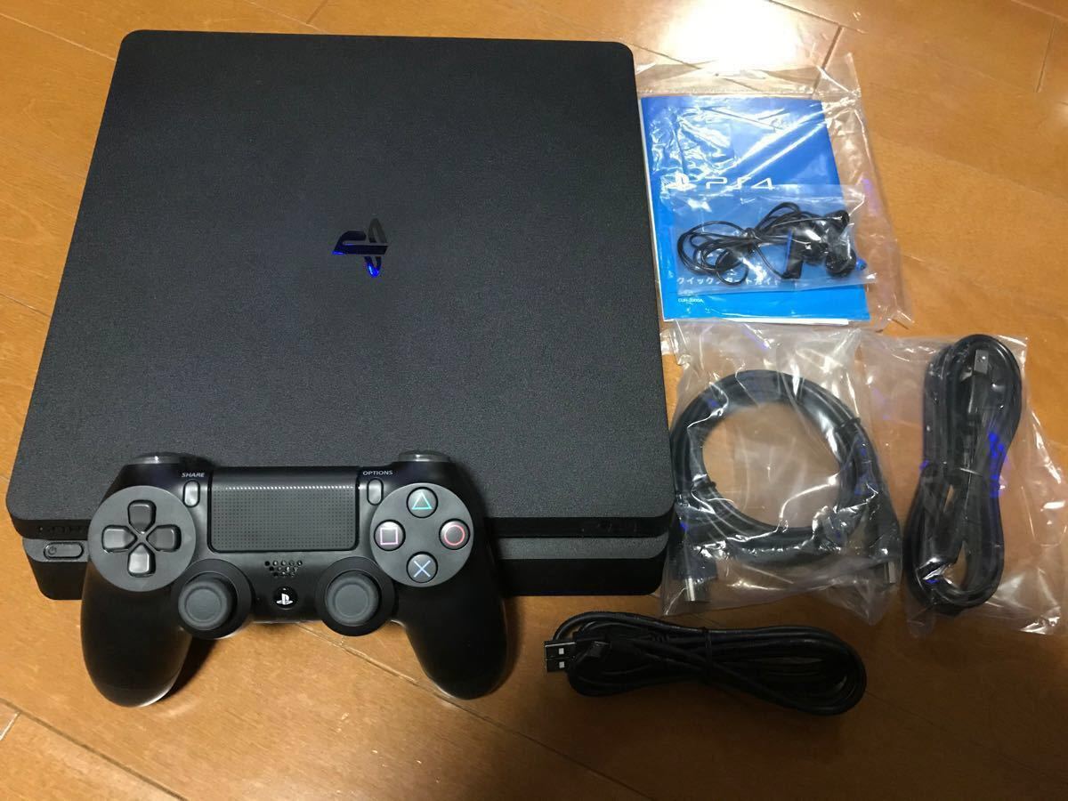 【中古 超美品】PlayStation4 CUH-2000A ソフト5本セット