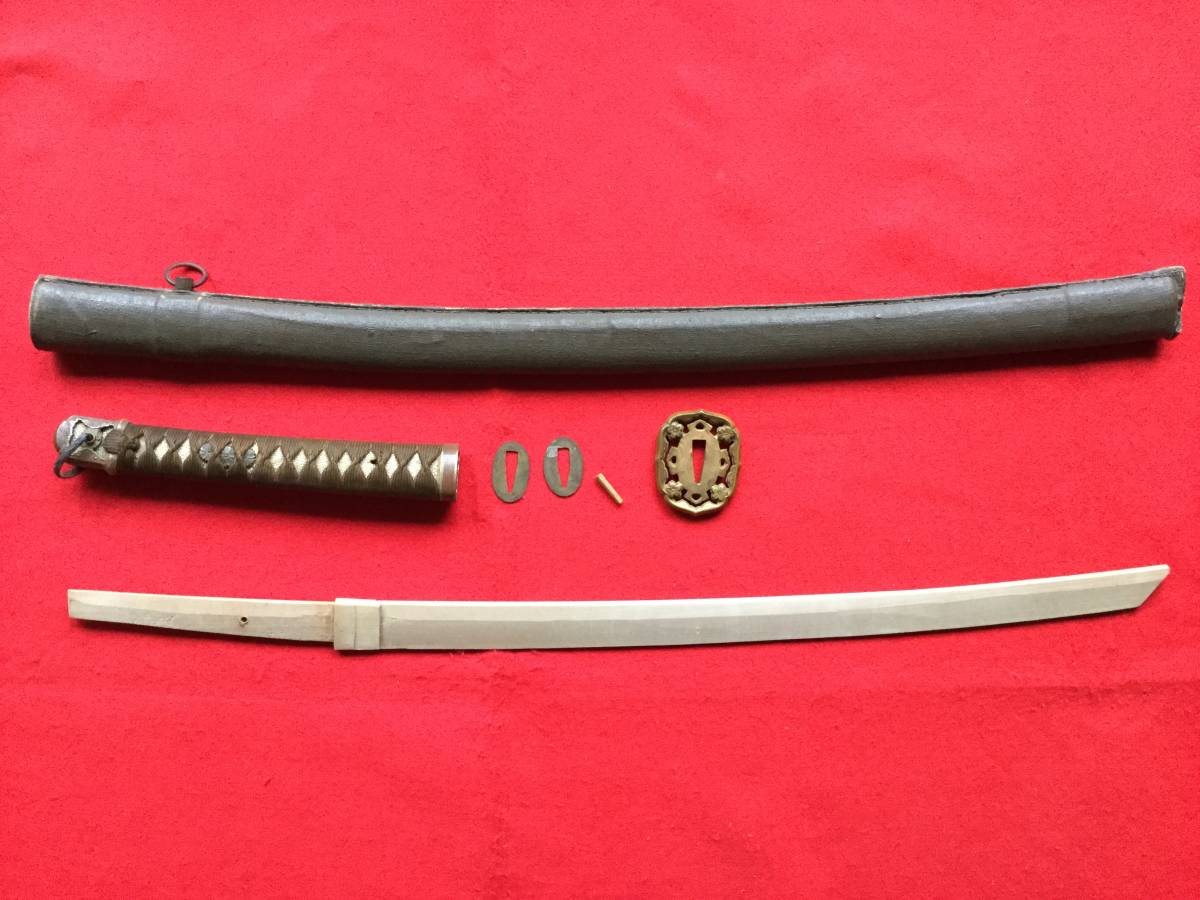 会津の旧家から出ました　軍刀拵え　全体的に綺麗です_画像10