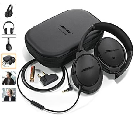 新しいエルメス BOSE Bose BLACK TRIPLE EDITION SPECIAL devices Apple - headphones Cancelling Noise Acoustic 25 QuietComfort BOSE