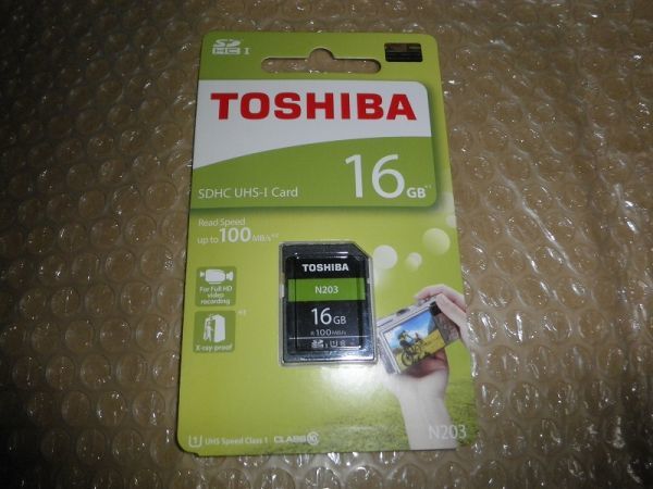 TOSHIBA SDHC CARD 16GB THNN203N0160A4 (TOSHIBA)