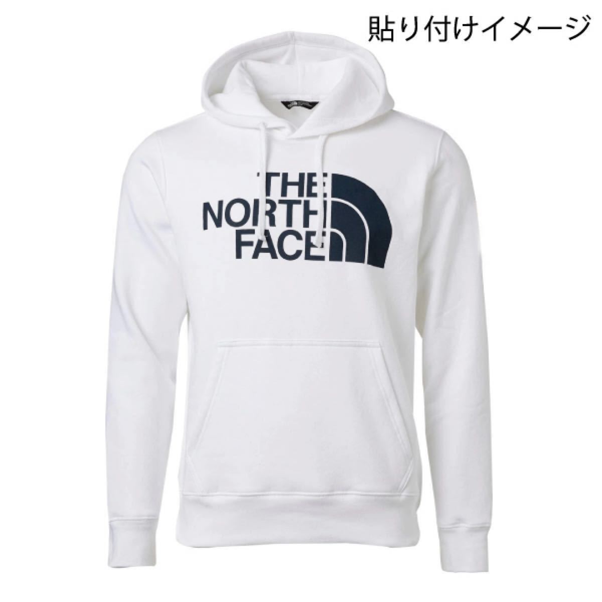 THE NORTH FACE ビッグロゴ【熱転写アイロンシート 紺】即購入可