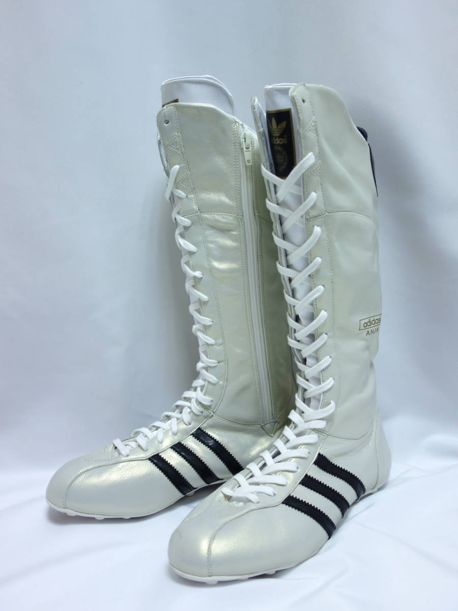 Peligro Cooperación Aptitud adidas アンジャハイANJA HI 24cm ニーハイブーツNIZZA ニッツァハイカットsantos サントスボクシングANJA  アディダスロング－日本代購代Bid第一推介「Funbid」