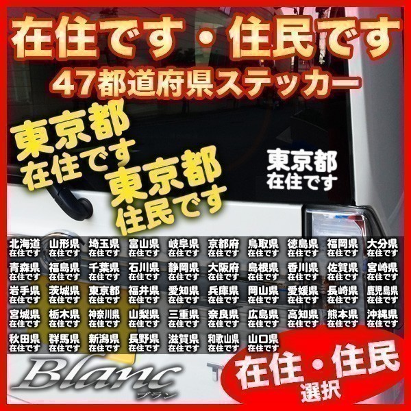 ★高知県 在住 ステッカー 他県ナンバー狩り 対策 他府県ナンバーへのいたずらや嫌がらせ、あおり運転の防止に最適！_画像3