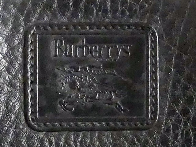 即決★Burberrys★オールレザービジネスバッグ バーバリーズ メンズ 黒 ブラック 本革 かばん 本皮 通勤 出張カバン 鍵付き 鞄