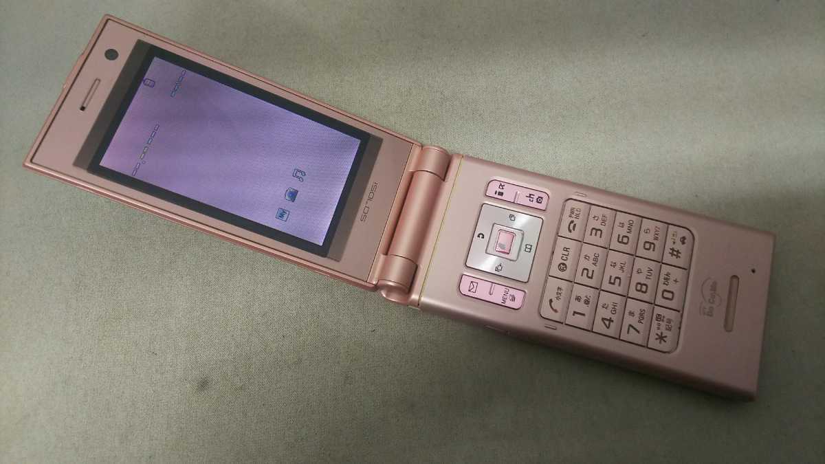 docomo FOMA SO705i #DG750 SonyEricssongalake- мобильный телефон простой подтверждение рабочего состояния & простой чистка & первый период .OK суждение 0