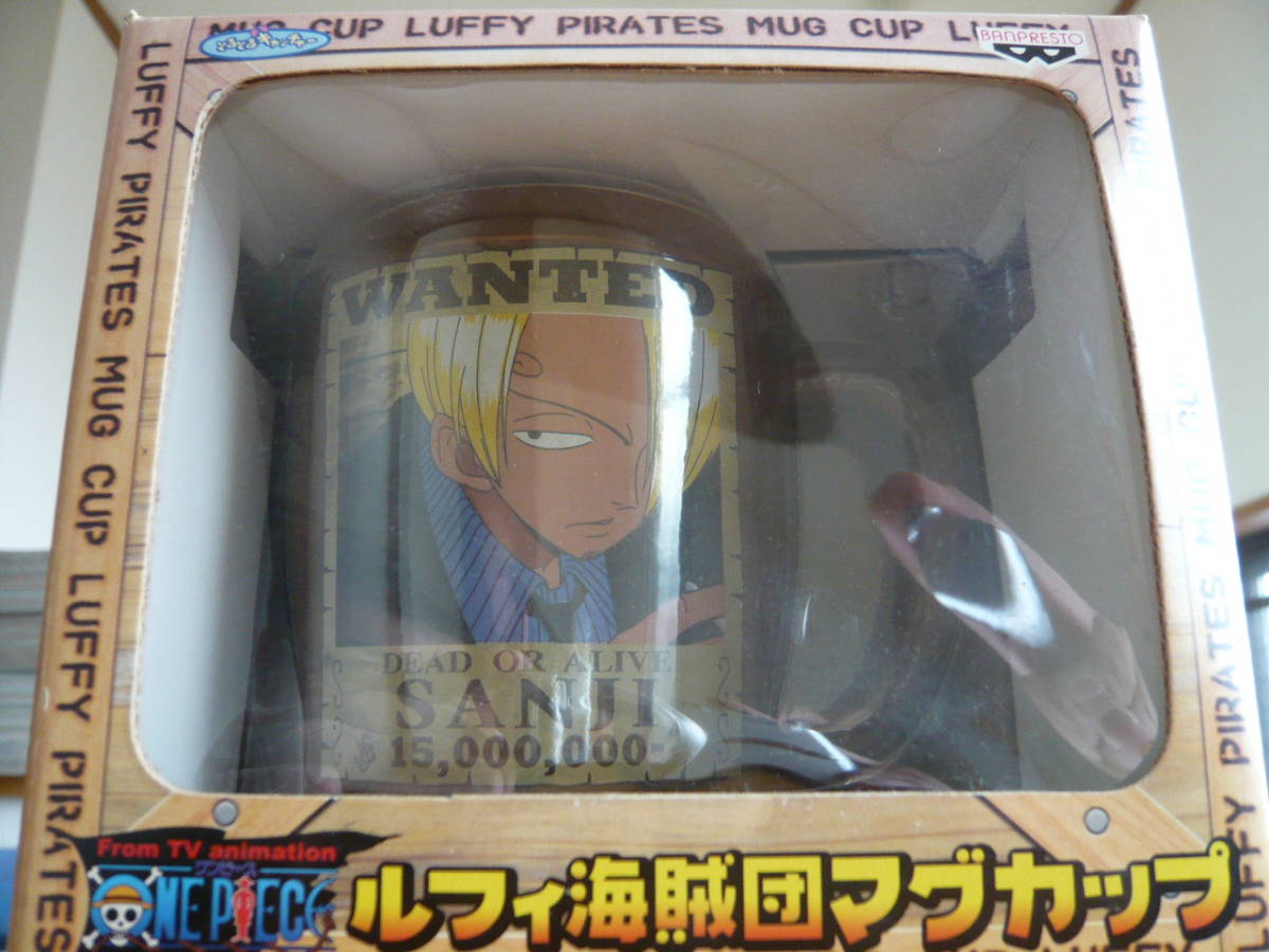 ONE PIECE One-piece *rufi sea .. mug * Sanji 