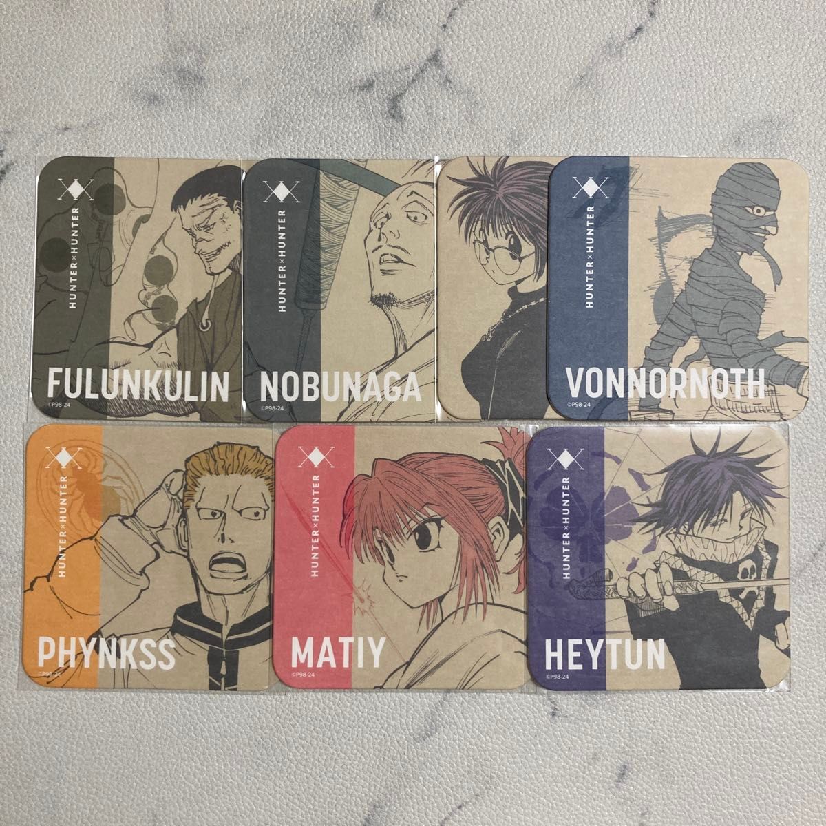 HUNTER×HUNTER アートコースター 幻影旅団 フェイタン マチ