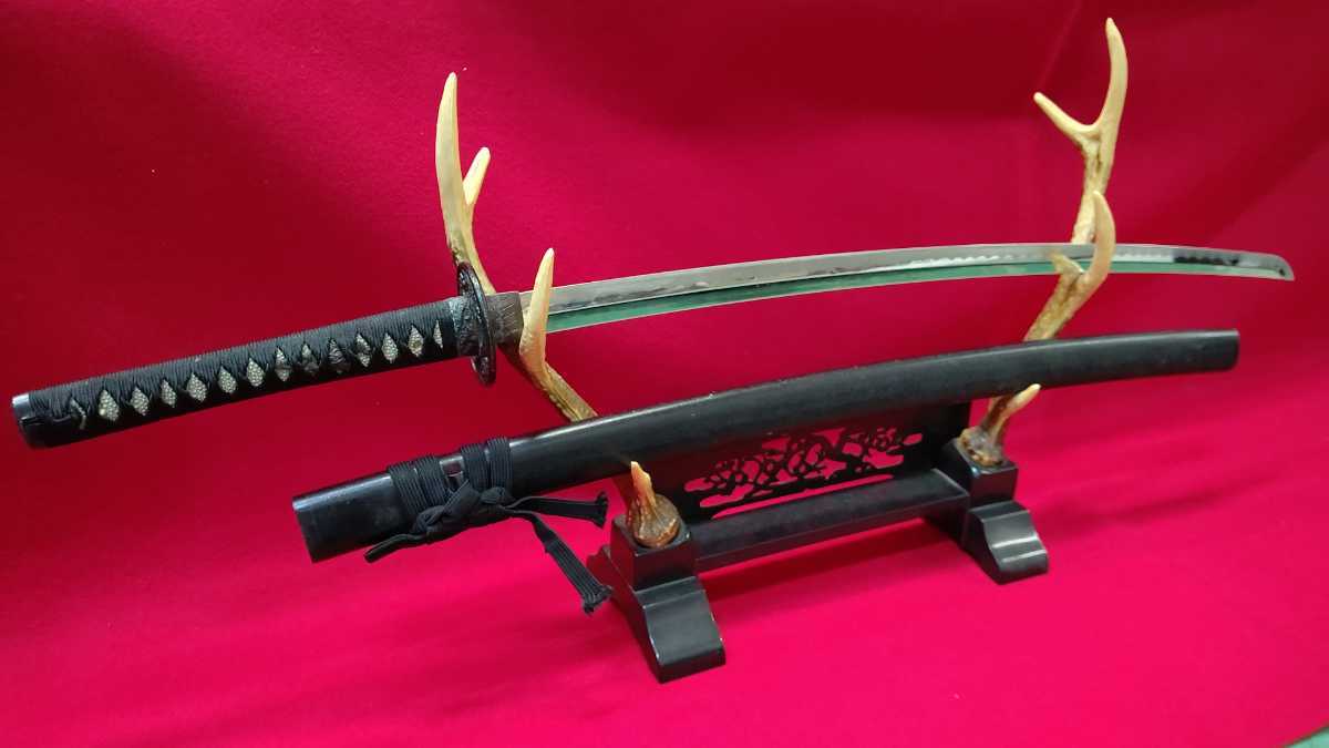 Yahoo!オークション - 黒鞘 目貫 龍 模造刀 日本刀 サムライ コスプレ