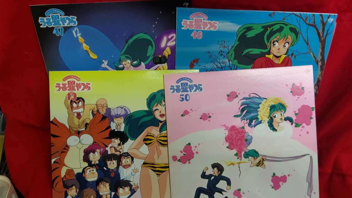  Urusei Yatsura TV series complete compilation Vol.26~50 KFLD1001~1050 laser disk box LD BOX interior decoration goods anime [20/10