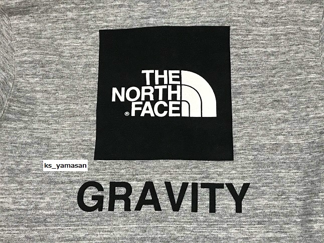 ☆ 即決 ☆ THE NORTH FACE GRAVITY HAKUBA Lサイズ ZIP PARKER ノースフェイス グラビティ 白馬 限定 パーカー 霜降り グレー_画像2