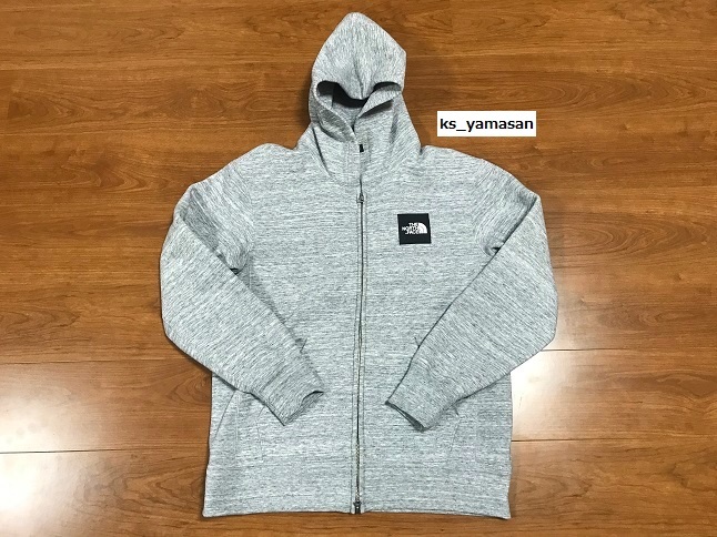 ☆ 即決 ☆ THE NORTH FACE GRAVITY HAKUBA Lサイズ ZIP PARKER ノースフェイス グラビティ 白馬 限定 パーカー 霜降り グレー_画像4