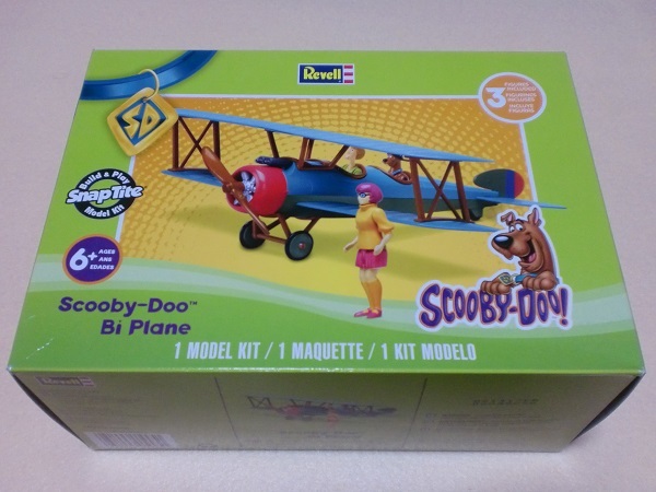 アメリカ レベル 1/20 スクーピードゥ 飛行機 複葉機 プレーン　Scooby Doo Bi Plane Revell 85-1995