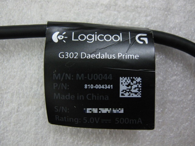 LOGICOOL MOBA Gaming Mouse (G302) Delta Zeroオプティカルセンサー搭載ゲーミングマウス ★USB有線★_画像5