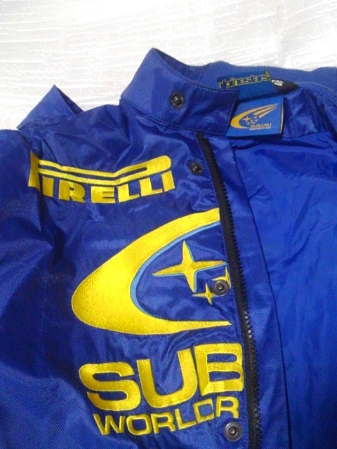 tomi*ma memory SWRT Alpine Stars Subaru world Rally team staff jumper Tommi Mkinen WRC SUBARU alpinestars