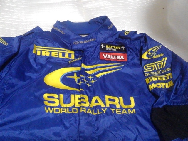 在庫処分価格 トミ・マキネン SWRT アルパインスターズ スバルワールドラリーチーム スタッフジャンパー Tommi Mkinen WRC  自動車、オートバイ