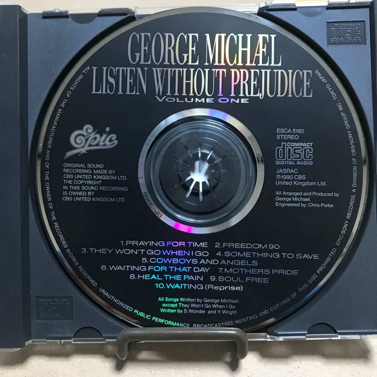 George Michael/ LISTEN WITHOUT PREJUDICE