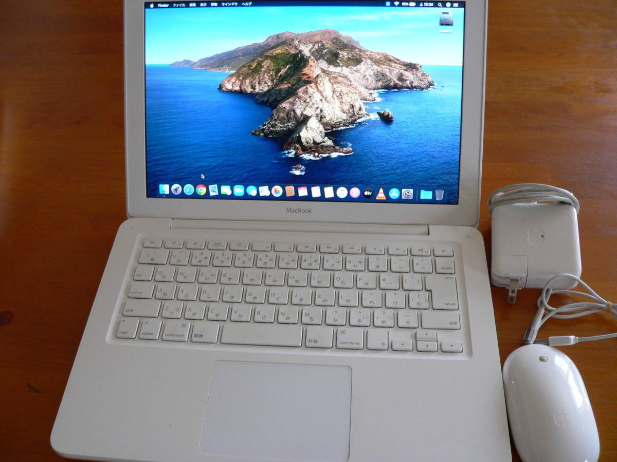  white poly- kaUnibody Mac .Catalina...! A1342 MC516J/A MacBook 7,1 Mid 2010 2.4GHz 8GB SSD/256GB APFS Catalina 10.15.7 +AC ④