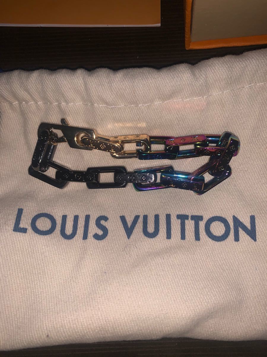 Louis Vuitton ブラスレ チェーン モノグラム カラーズM68242